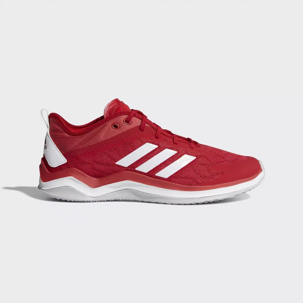 Adidas Speed Trainer 4 Tenis De Beisbol Rojos Para Hombre (MX-94230)